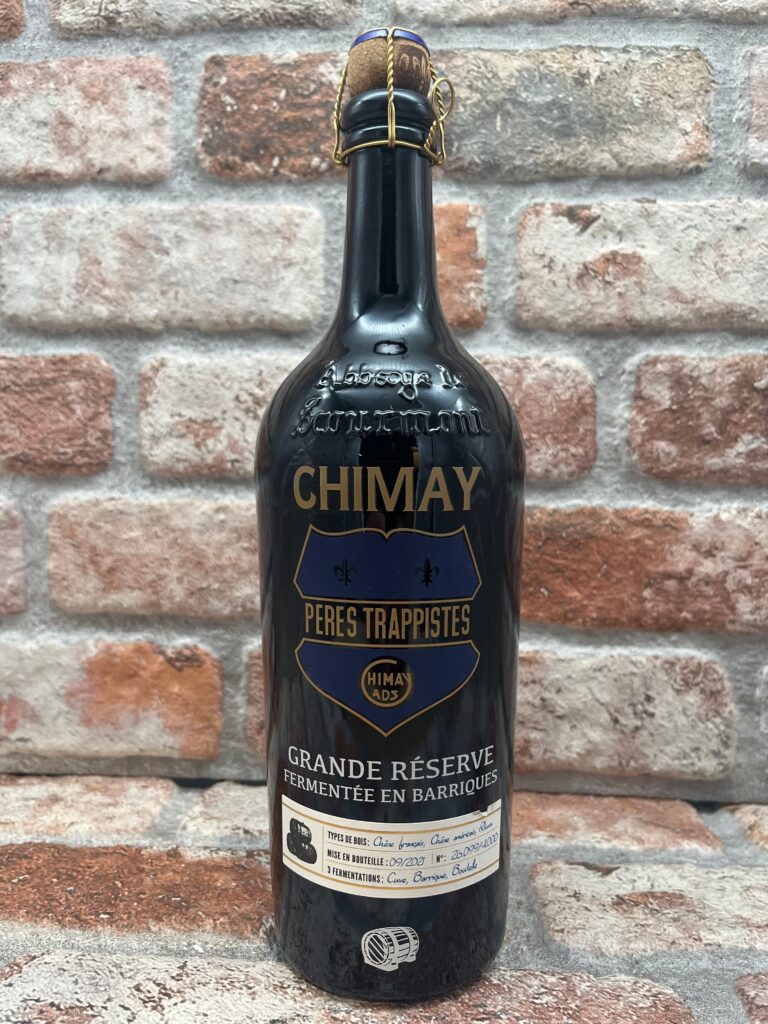 Chimay Grande Réserve Fermentee En Barriques - Chene Francais, Chene Américain, Rhum 09/2021
