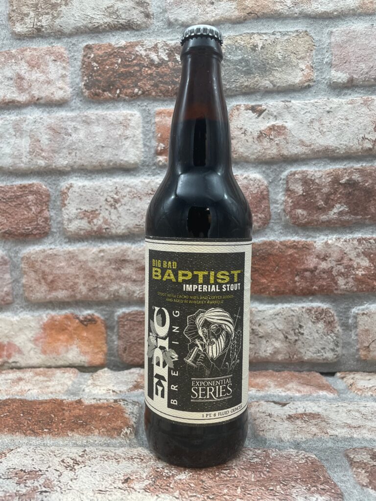 Epic Brewing Big Bad Baptist Release #98