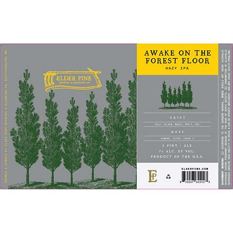 Elder Pine Awake On The Forest Floor