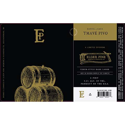 Elder Pine Barrel-Aged Tmave Pivo Dark