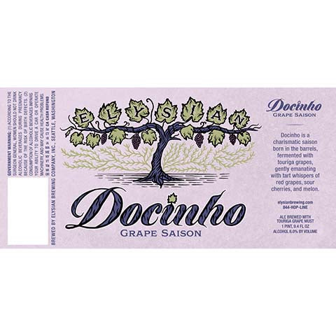 Elysian Docinho Grape