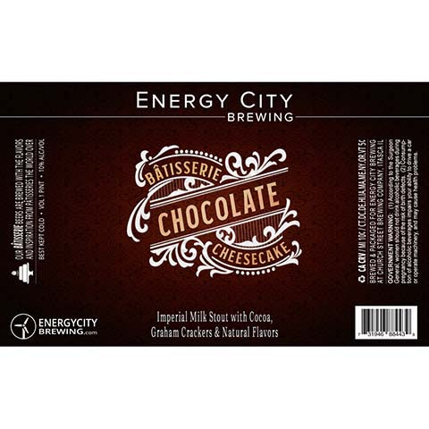 Energy City Batisserie Chocolate Cheesecake Imperial