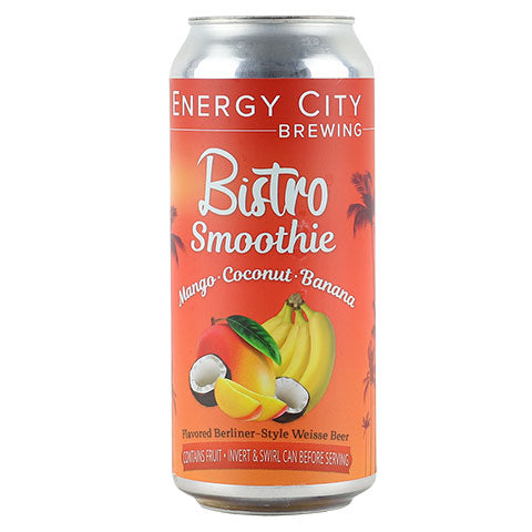 Energy City Bistro Mango, Coconut & Banana Smoothie