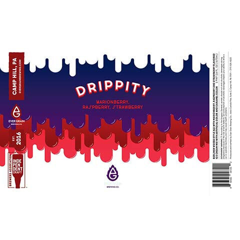 Ever Grain Drippity Marionberry, Raspberry, Strawberry