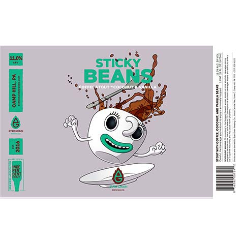 Ever Grain Sticky Beans Coffee Stout Coconut & Vanilla