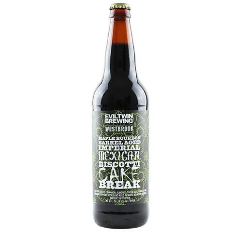 Evil Twin / Westbrook Maple Bourbon Barrel-Aged Imperial Mexican Biscotti Cake Break