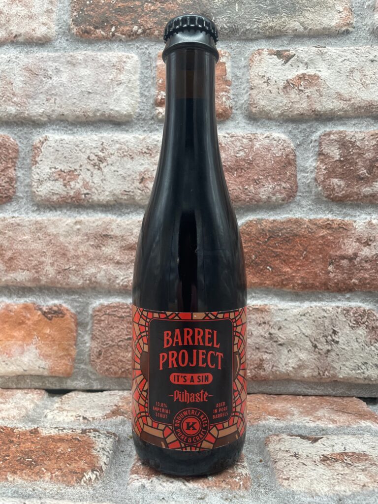 Brouwerij Kees Barrel Project 2024 It's A Sin