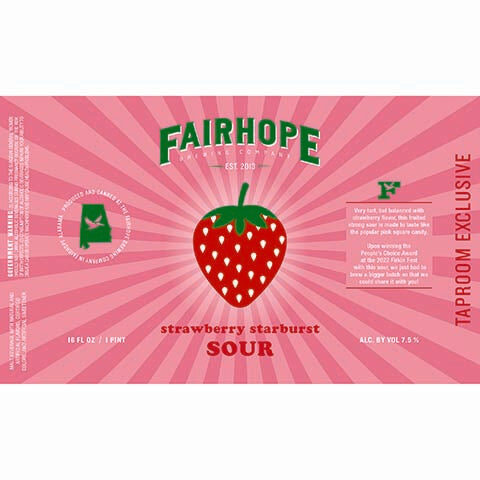 Fairhope Strawberry Starburst
