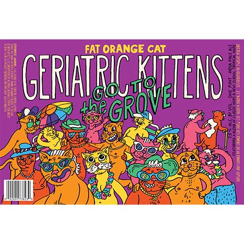 Fat Orange Cat Geriatric Kittens Go To The Grove