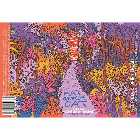 Fat Orange Cat Walkabout Sour Elderberry & Apricot