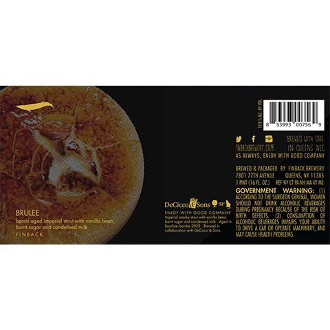 Finback Brulee