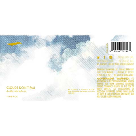 Finback Clouds Don't Fall