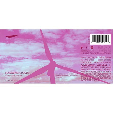 Finback Foraging Clouds