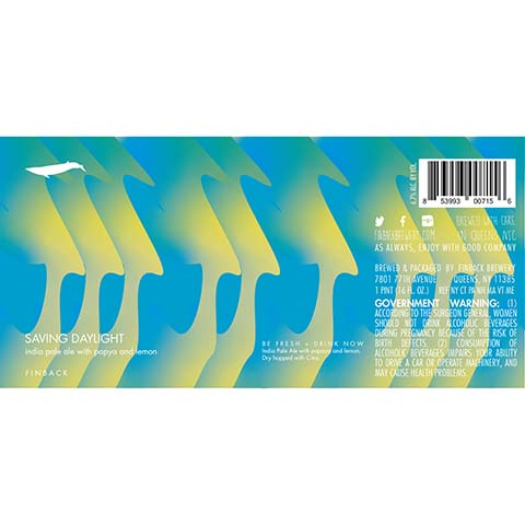 Finback Saving Daylight