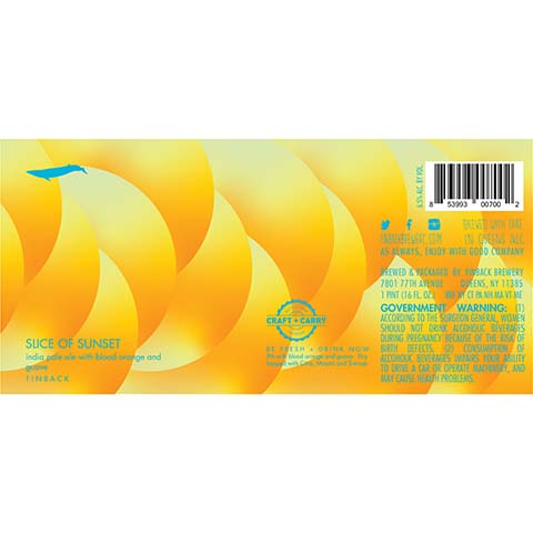 Finback Slice Of Sunset