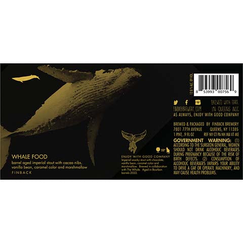 Finback Whale Food