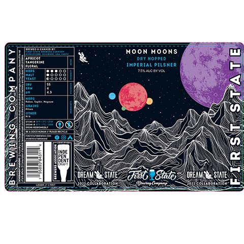First State Brewery Moon Moons Imperial
