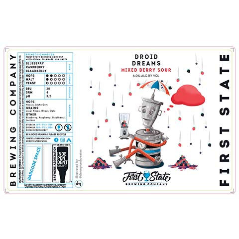 First State Droid Dreams: Mixed Berry