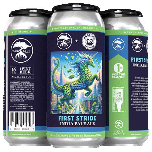 Smog City First Stride Ogopogo collab / ファーストストライド