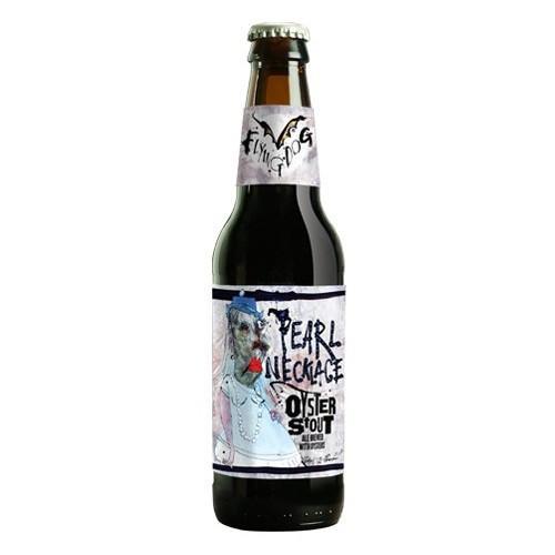 Flying Dog Pearl Necklace