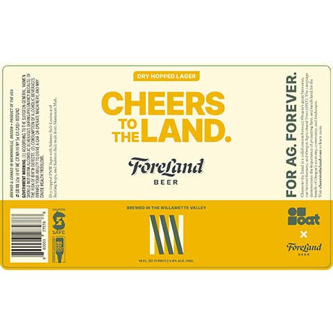 Foreland Cheers to the Land