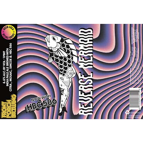 Front Porch Reverse Mermaid IPA Citra, Mosaic, Simcoe, & HCB 586