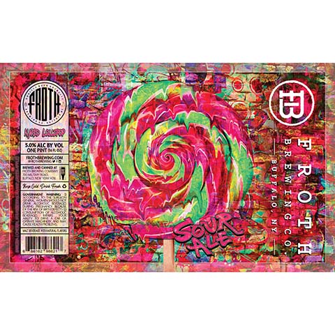 Froth Naked Lollipop Sour Ale Sangria