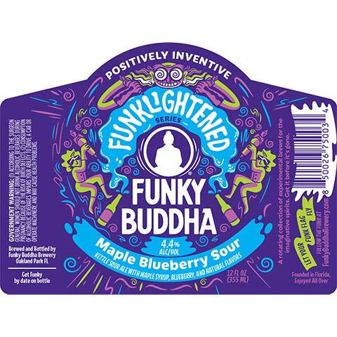 Funky Buddha Funklightened Maple Blueberry