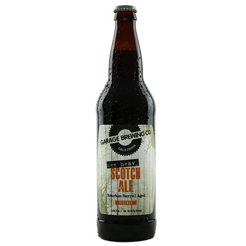 Garage Barrel Aged Bourbon Wee Heavy Scotch Ale