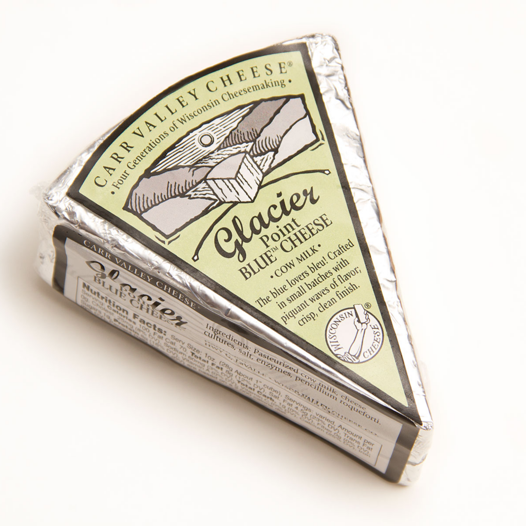 Carr Valley Glacier Pointe Blue Cheese
