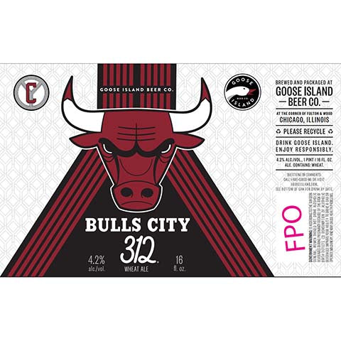 Bulls City 312 Wheat Ale