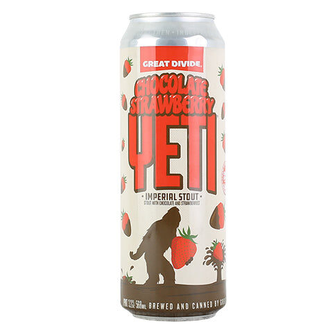 Great Divide Chocolate Strawberry Yeti