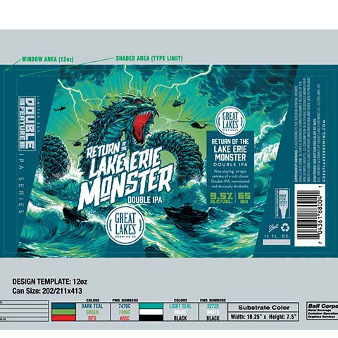 Great Lakes Return of the Lake Erie Monster