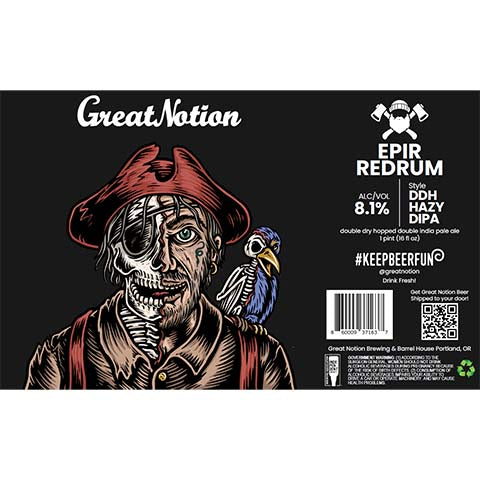 Great Notion Epir Redrum DDH Hazy