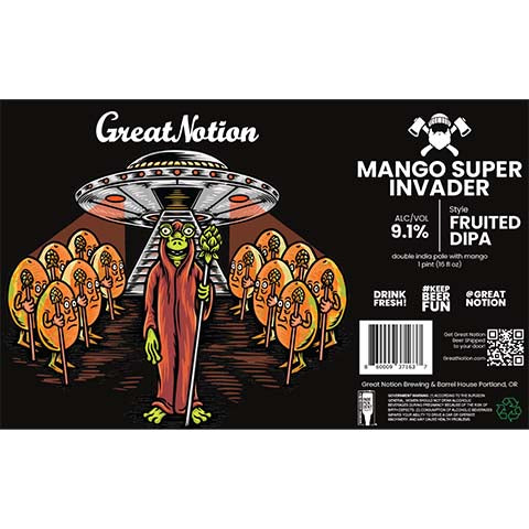 Great Notion Mango Super Invader Fruited