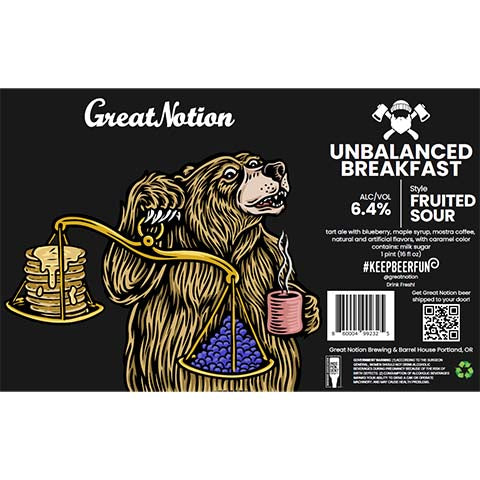 Great Notion Unbalanced Breakfast