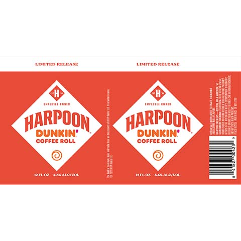 Harpoon Dunkin' Coffee Roll