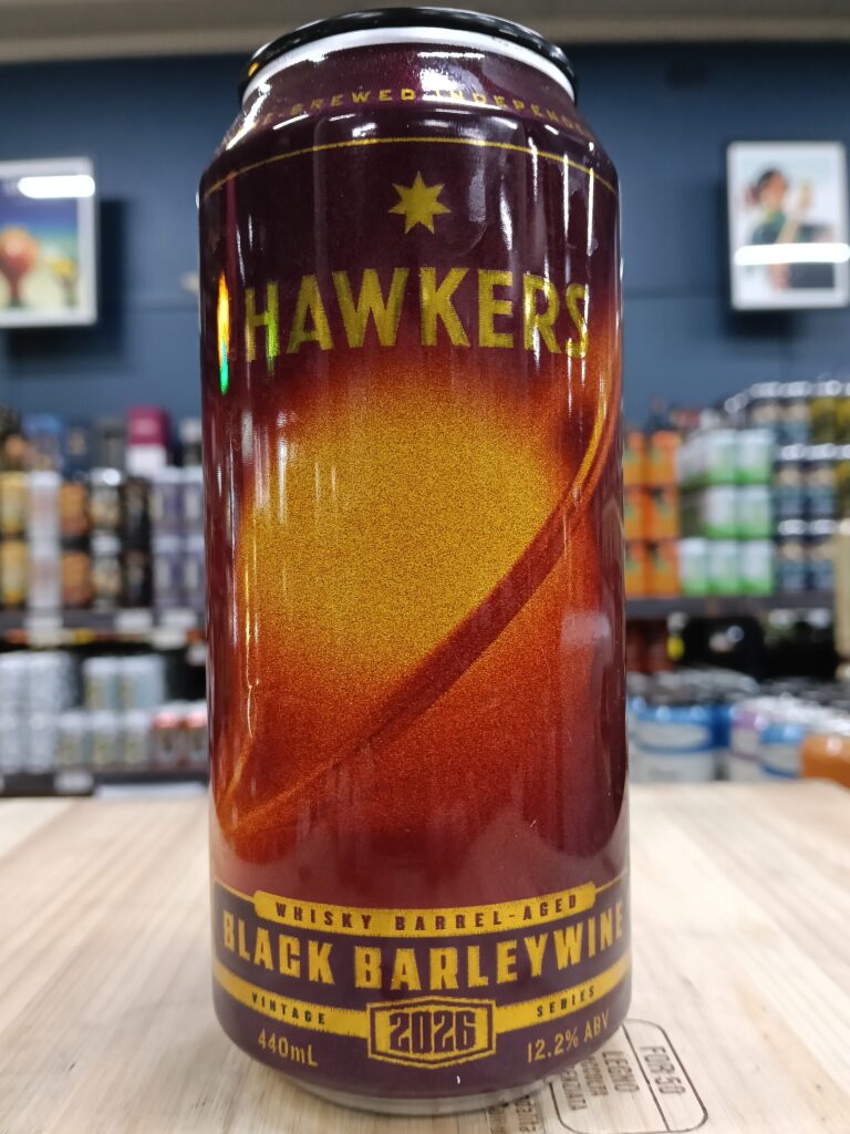 Hawkers Whisky Barrel Aged Black Barleywine 2026