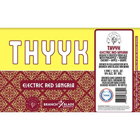 Heavy Reel Thyyk Electric Red Sangria