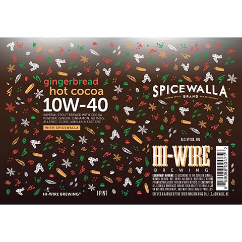 Spicewalla Gingerbread Hot Cocoa 10W-40