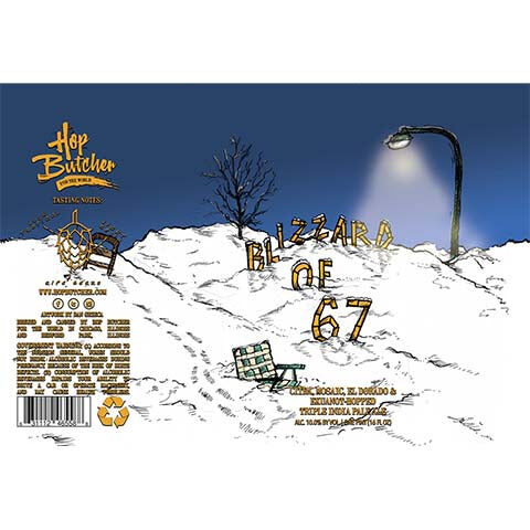 Hop Butcher Blizzard of 67