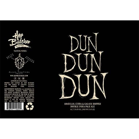 Hop Butcher Dun Dun Dun