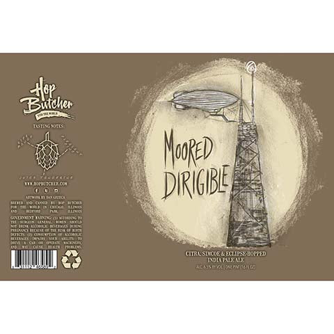 Hop Butcher Moored Dirigible