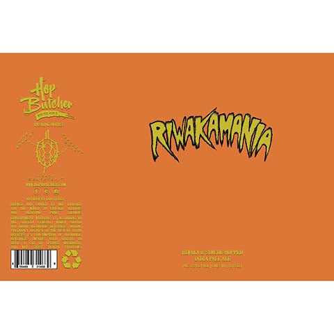 Hop Butcher Riwakamania IPA Riwaka & Simcoe