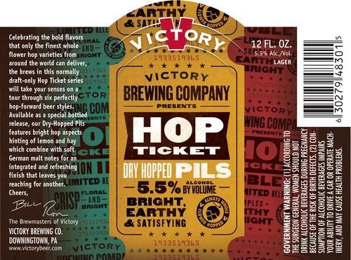 Victory Hop Ticket Dry Hopped