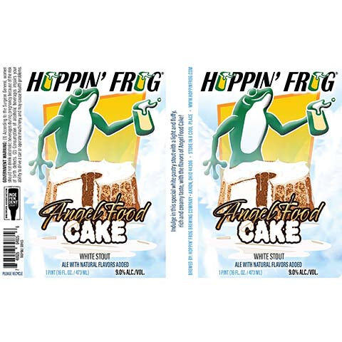 Hoppin' Frog Angel Food Cake