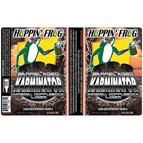 Hoppin' Frog Barrel Aged Karminator