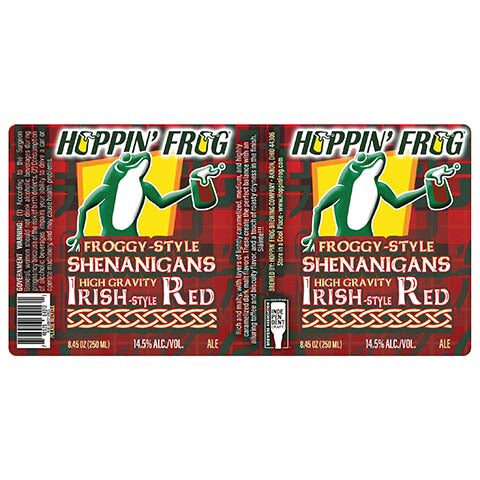 Hoppin' Frog Froggy-Style Shenanigans High Gravity