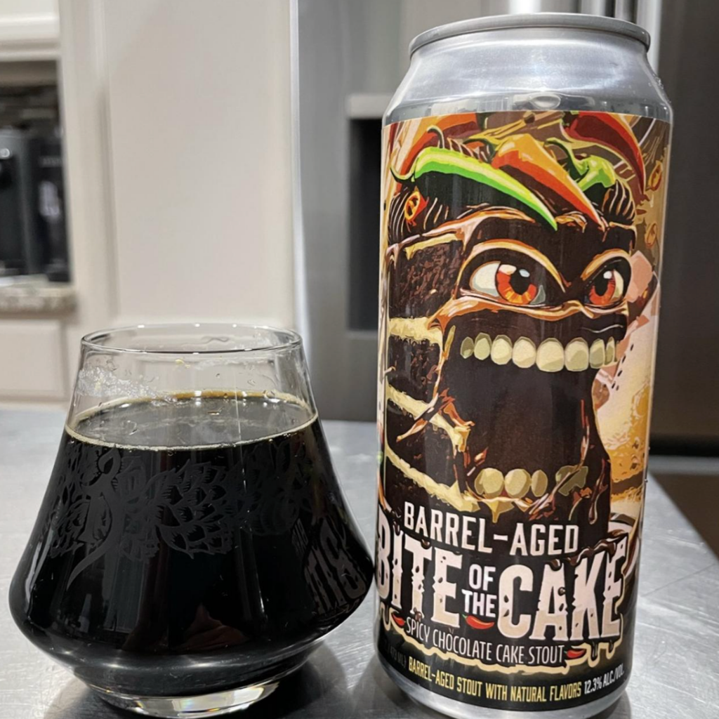 Hoppin’ Frog – Barrel Aged Bite of the Cake: Spicy Chocolate Cake