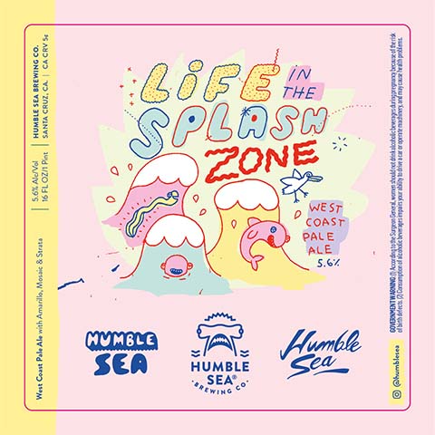 Humble Sea Life In The Splash Zone West Coast